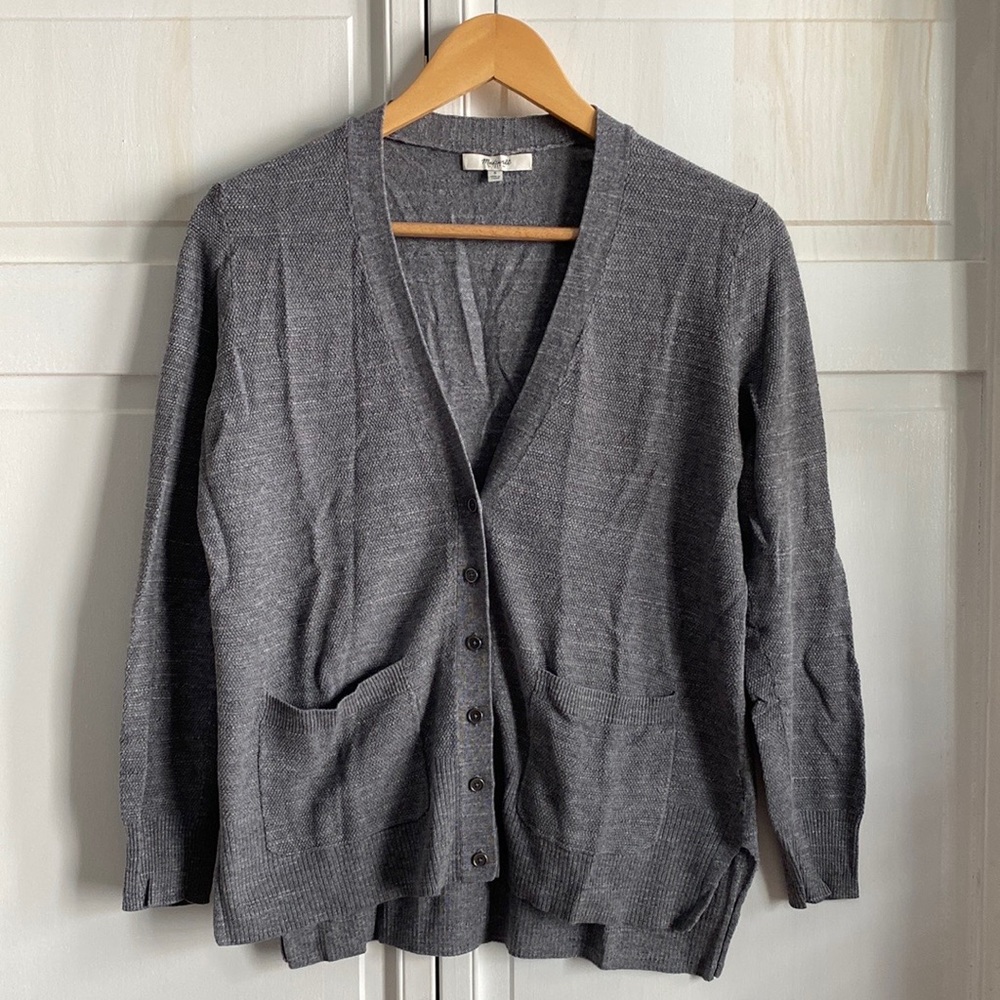 Madewell Mix Texture Summer Cardigan